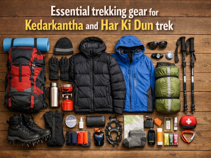 Essential Trekking Gear for Kedarkantha and Har Ki Dun Trek