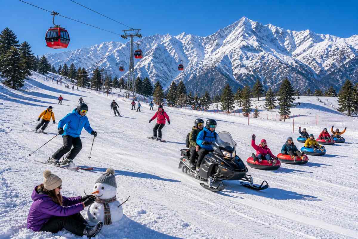 snow activities auli